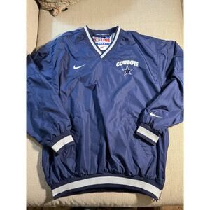 Vintage 90s Nike Dallas Cowboys Pro Line windbreaker Size L